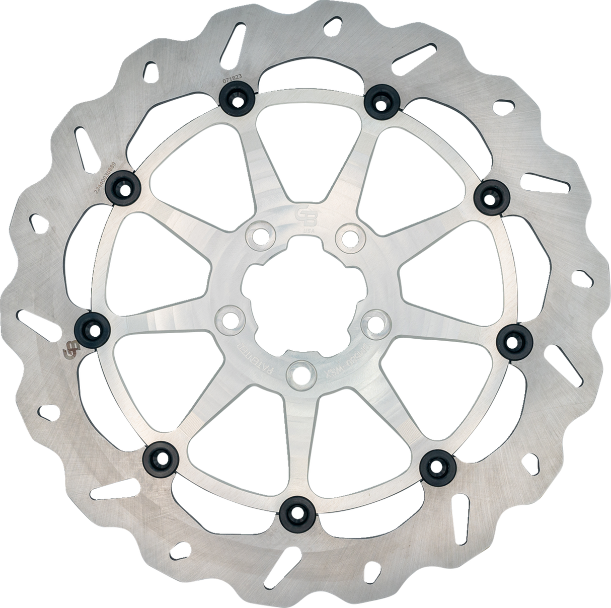 Brake Rotor - Front - Silver