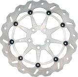 Brake Rotor - Front - Silver