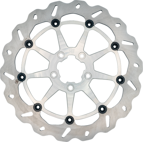 Brake Rotor - Front - Silver