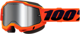 Accuri 2 Snow Goggles - Neon Orange - Silver Mirror