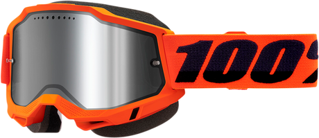 Accuri 2 Snow Goggles - Neon Orange - Silver Mirror