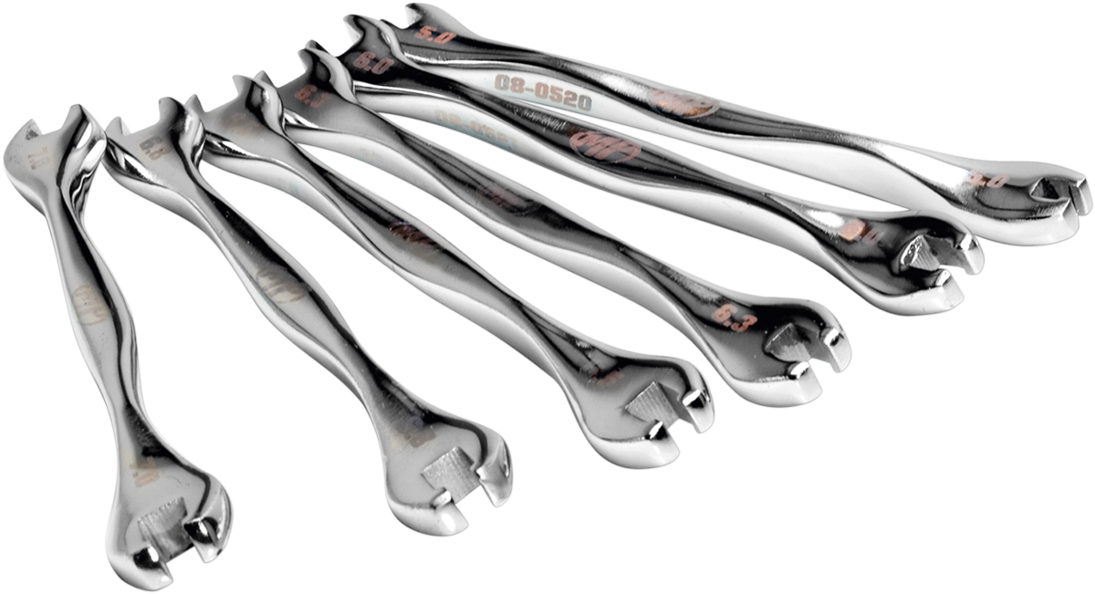 Ergo Spoke Wrench - 6 Wrench Set