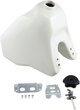 Large-Capacity Gas Tank - White - Suzuki - 3.5 Gallon 1990 - 1999