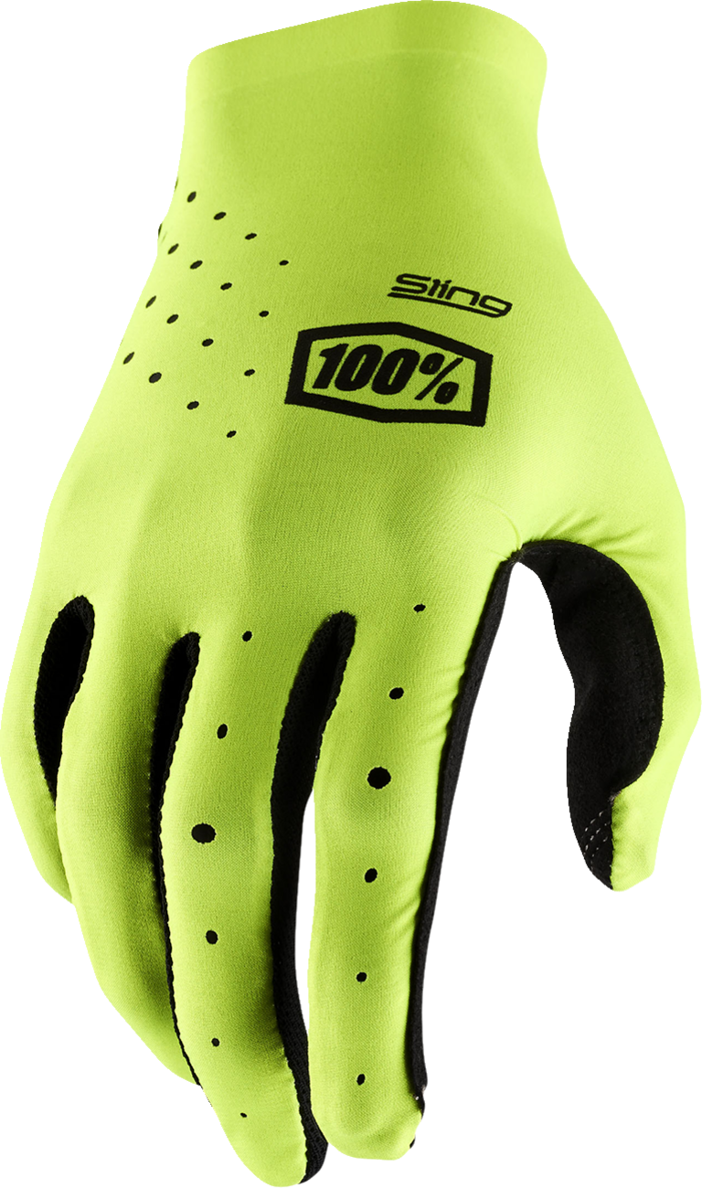 Sling MX Gloves - Fluorescent Yellow - Medium