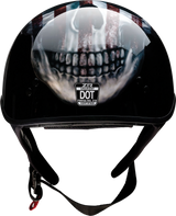 Vagrant Helmet - USA Skull - Black - XL