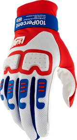 Langdale Gloves - Red/White/Blue - Small