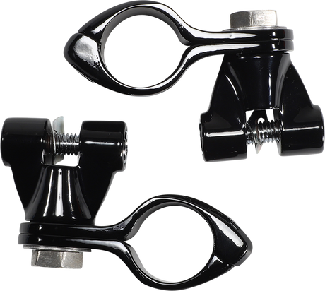 Pinless Clevis Clamp - Black