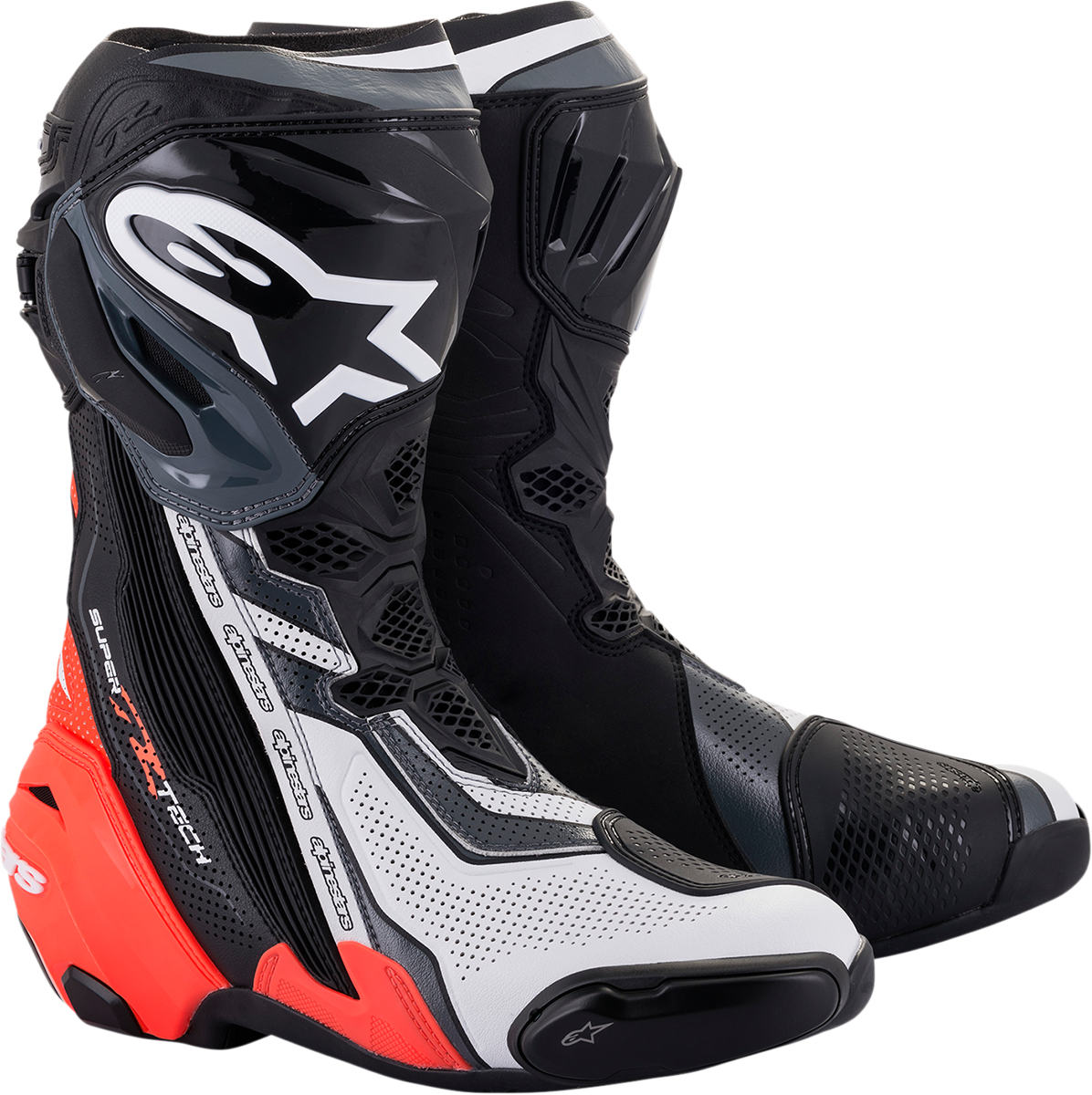 Supertech V Boots - Black/Red/White/Gray - US 6 / EU 39