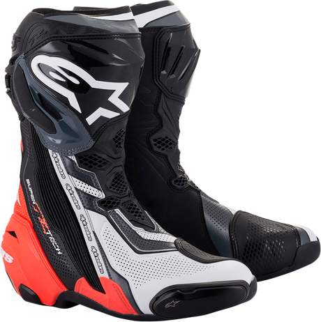 Supertech V Boots - Black/Red/White/Gray - US 9 / EU 43