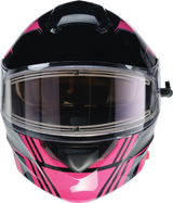 Solaris Snow Helmet - First Tracks - Black/Pink - 2XL