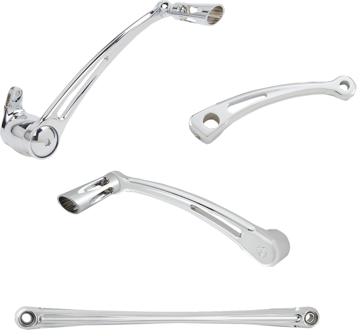 Deep Cut Foot Control Kit w/ Toe Shifter - Chrome 2000 - 2022