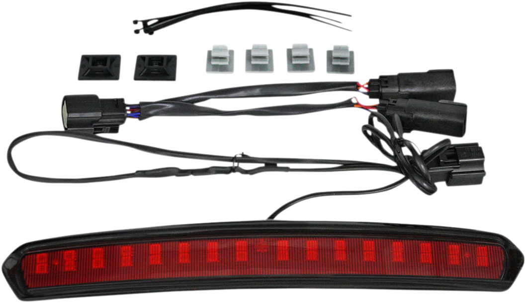 Tour Pack Lid Light - Black/Red 2014 - 2024