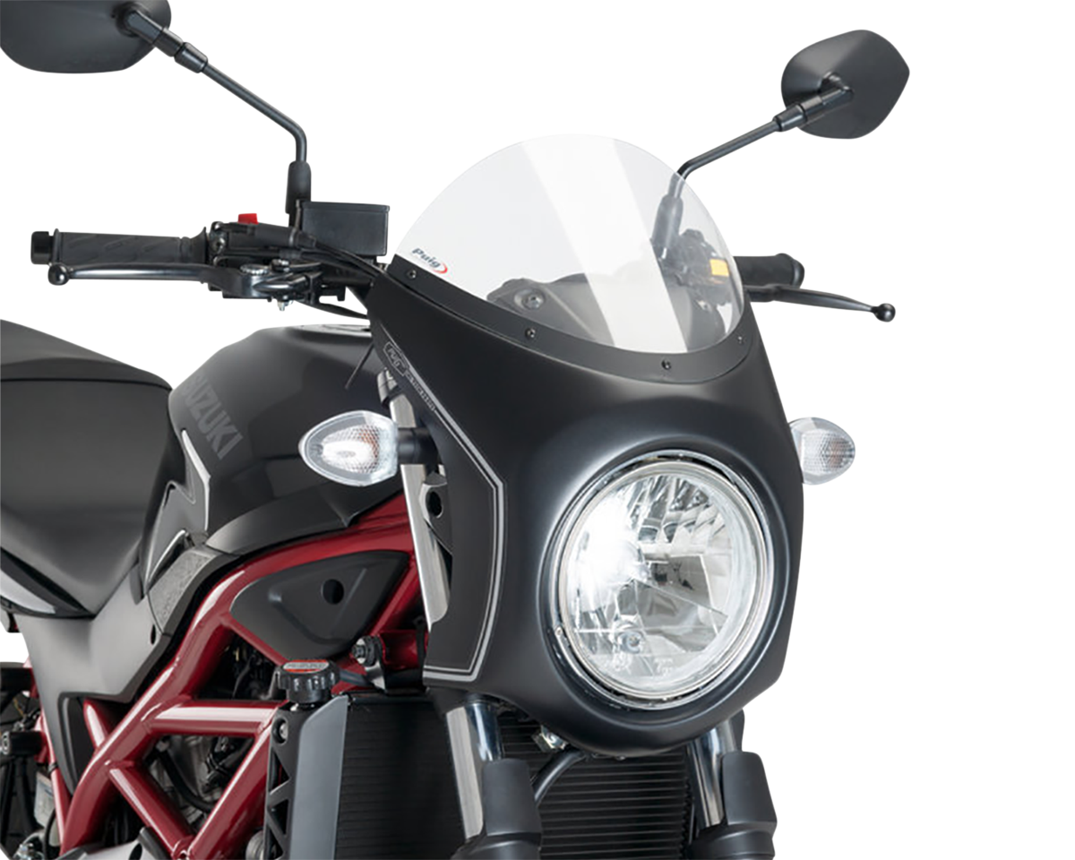 Semi-Fairing - Black - Clear Screen 2017 - 2024