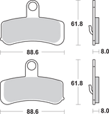 Sintered Brake Pads - Harley-Davidson 2008 - 2017