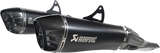 Slip-On Series Muffler - Titanium/Carbon Fiber - Black 2022 - 2024