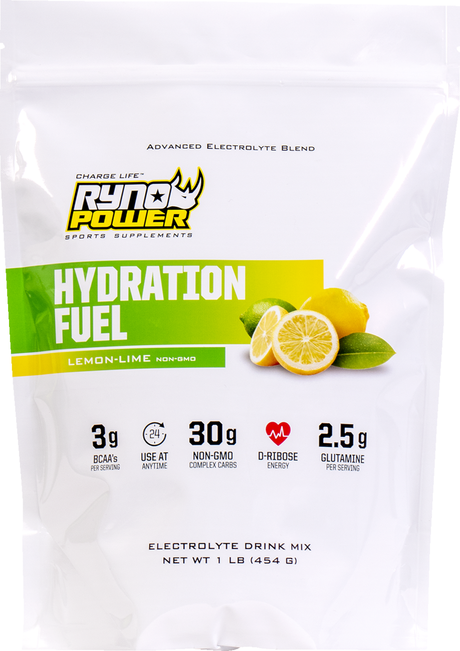 Hydration Fuel Drink Mix - Lemon/Lime - 1 lb - 10 Servings