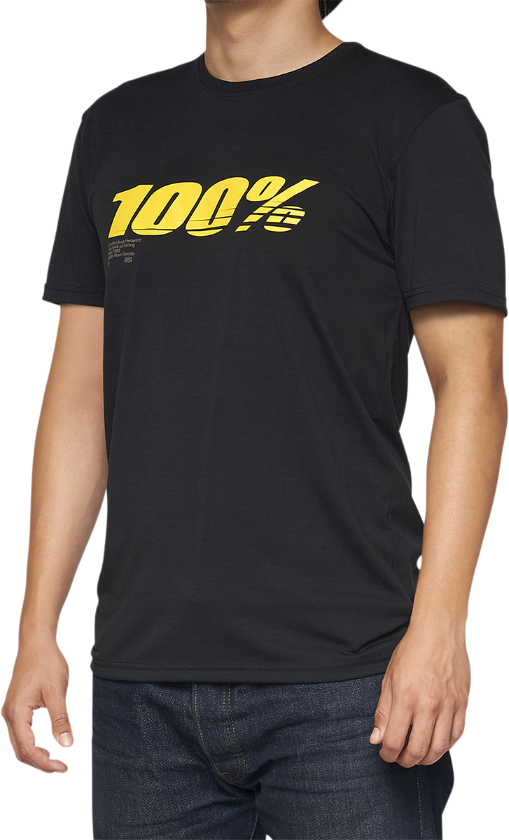 Tech Speed T-Shirt - Black - Large