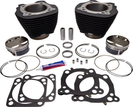 128\" Big Bore Cylinder Kit - M8 - Black 2017 - 2020