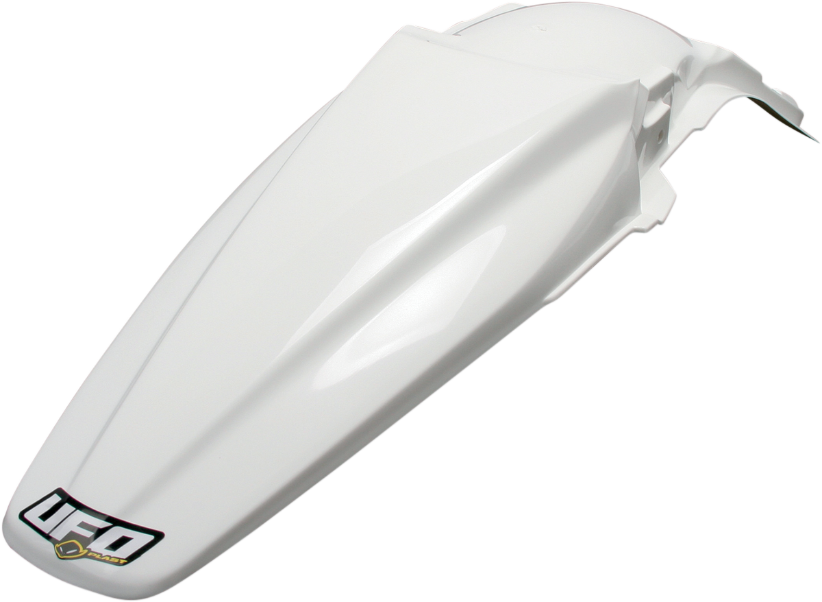 MX Rear Fender - White 2009 - 2012