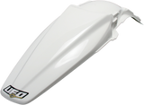 MX Rear Fender - White 2009 - 2012