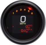 Tank Speedometer - Black Bezel - 3-3/8\" 2004 - 2013