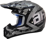 FX-17Y Helmet - Attack - Frost Gray/Matte Black - Medium