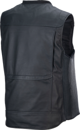 Tech-Air 3® Leather Vest - Black - 4XL