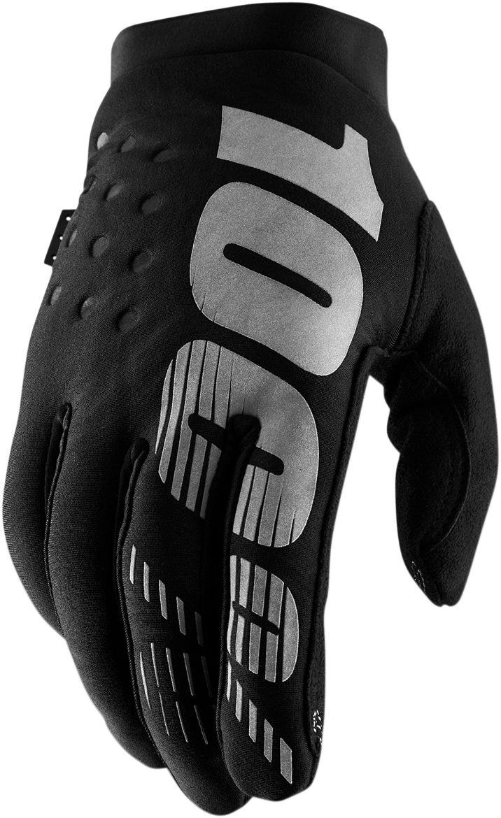 Brisker Gloves - Black/Gray - Small