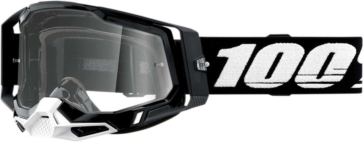 Racecraft 2 Goggles - Black - Clear