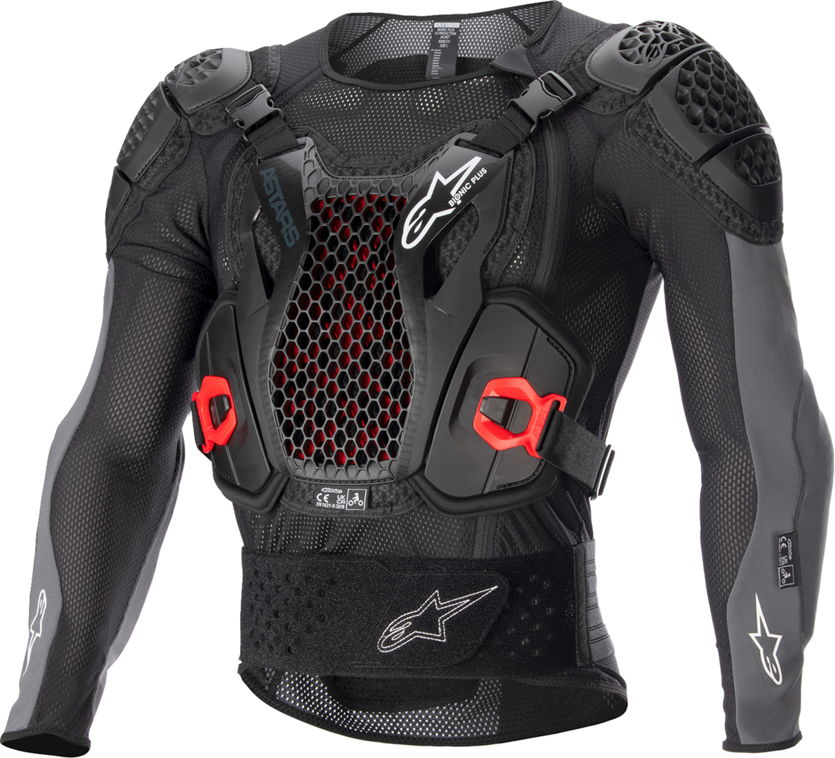 Bionic Plus v2 Protection Jacket - Black/Anthracite/Red - 2XL