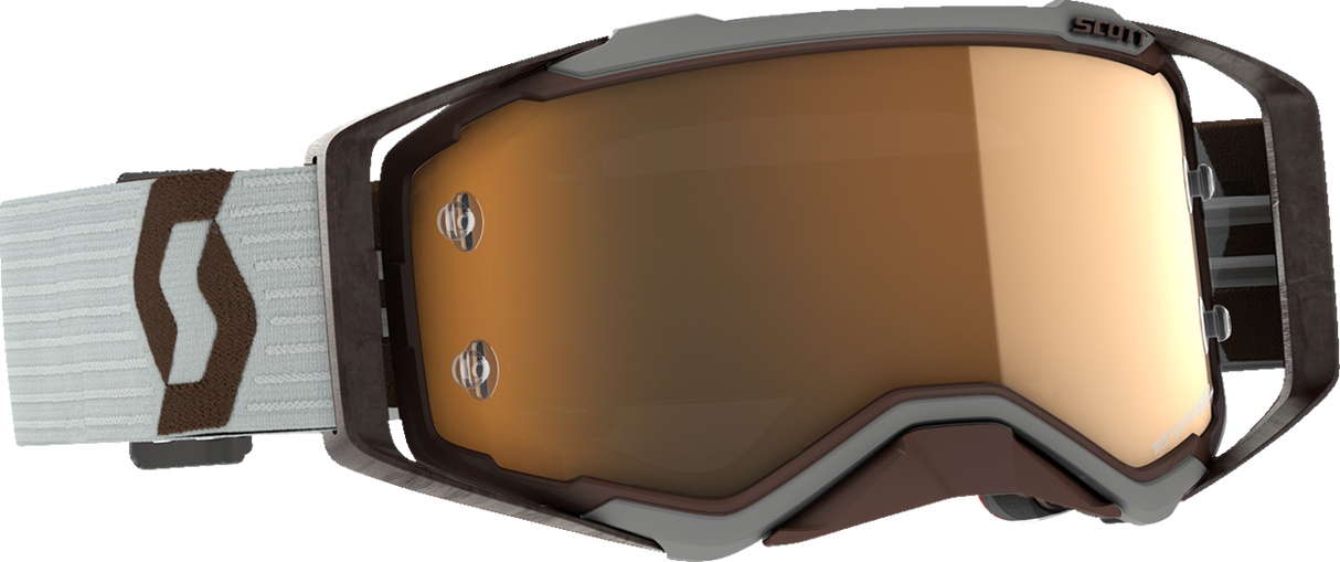 Prospect Amplifier Goggles - Gray/Brown - Gold Chrome Works