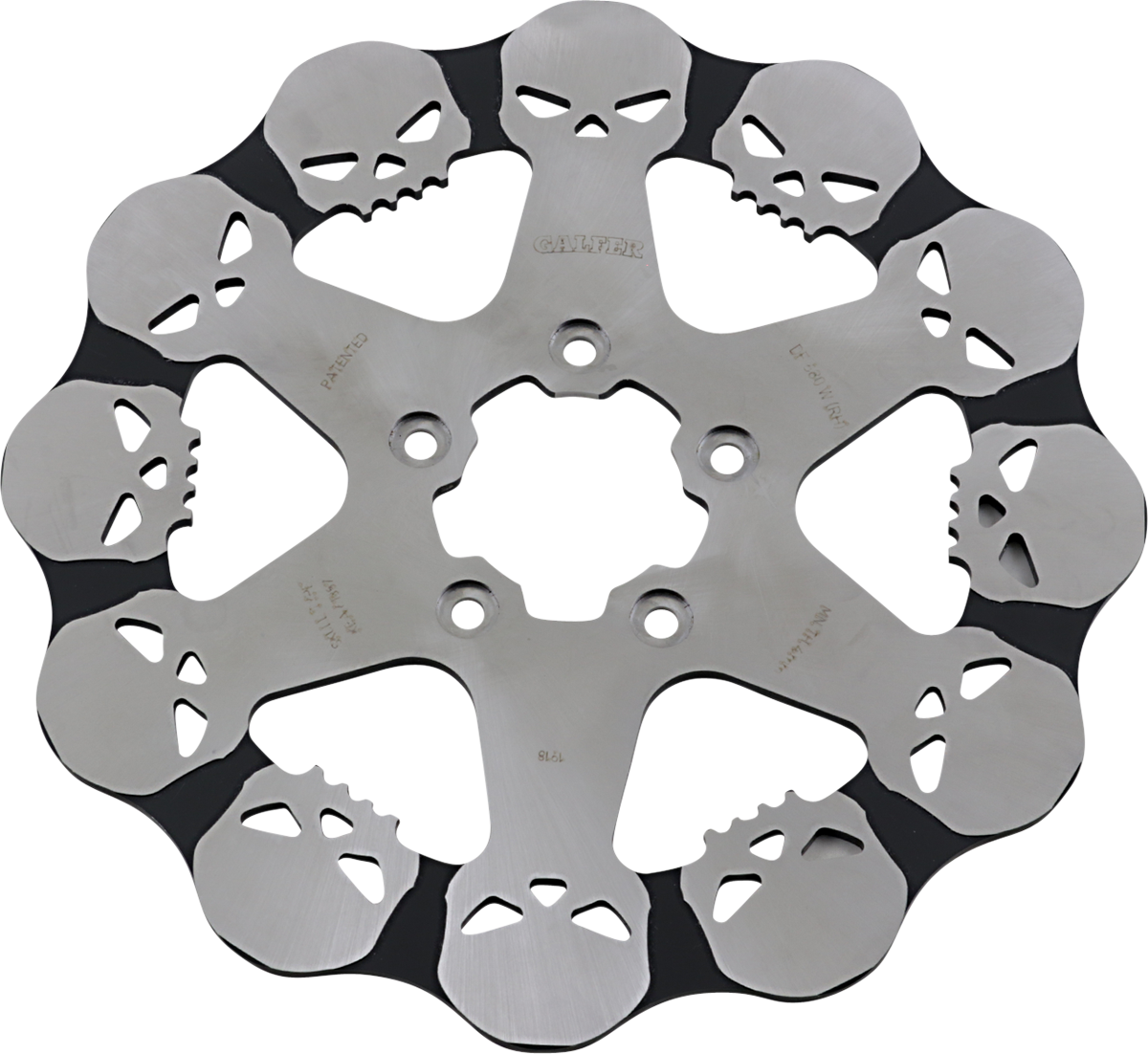 Skull Rear Rotor - Solid Mount 2000 - 2017