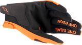 Youth Radar Gloves - Hot Orange/Black - Small