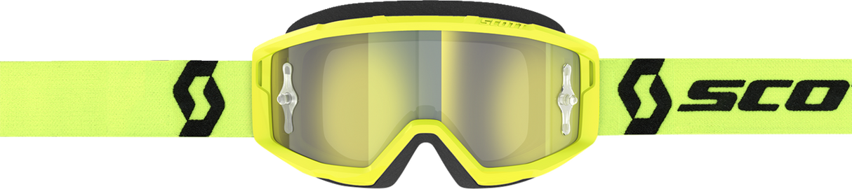 Primal Goggles - Yellow/Black - Yellow Chrome Works