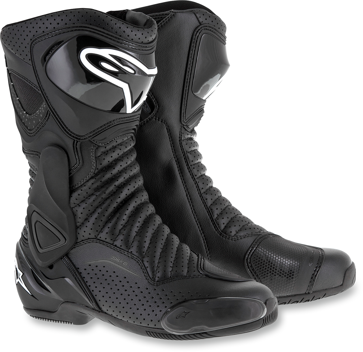 SMX-6 v2 Vented Boots - Black - US 12.5 / EU 48