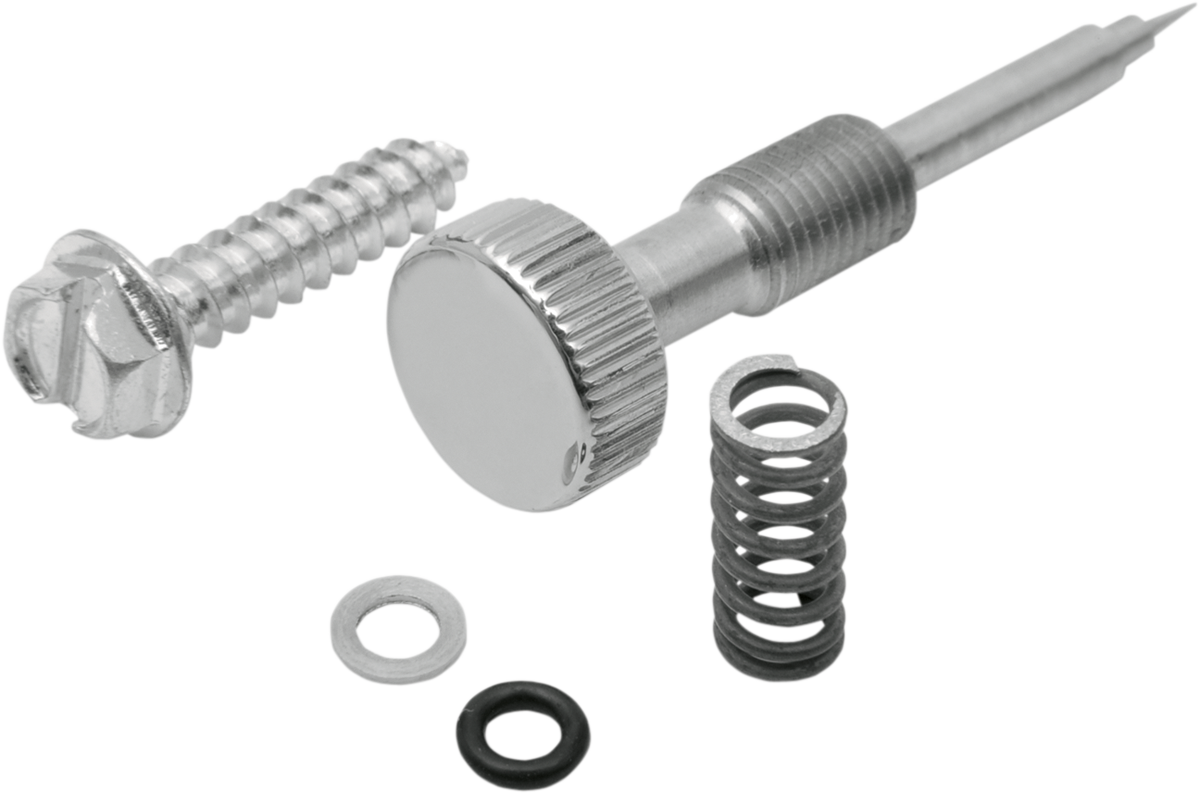 Idle Air Adjusting Screw Kit - Stainless Steel - Constant Velocity Carburetors