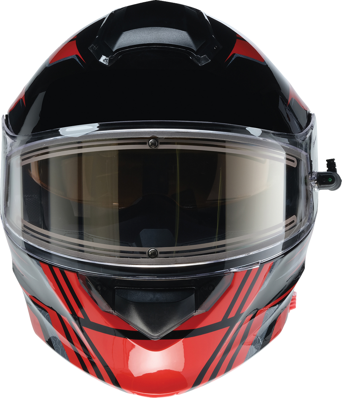 Solaris Snow Helmet - First Tracks - Black/Red - XS