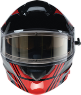 Solaris Snow Helmet - First Tracks - Black/Red - XS