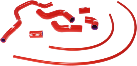 Radiator Hose Kit - Red - Aprilia 2016 - 2023