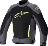 T SP X Superair Jacket - Gray/Black/Yellow - 4XL