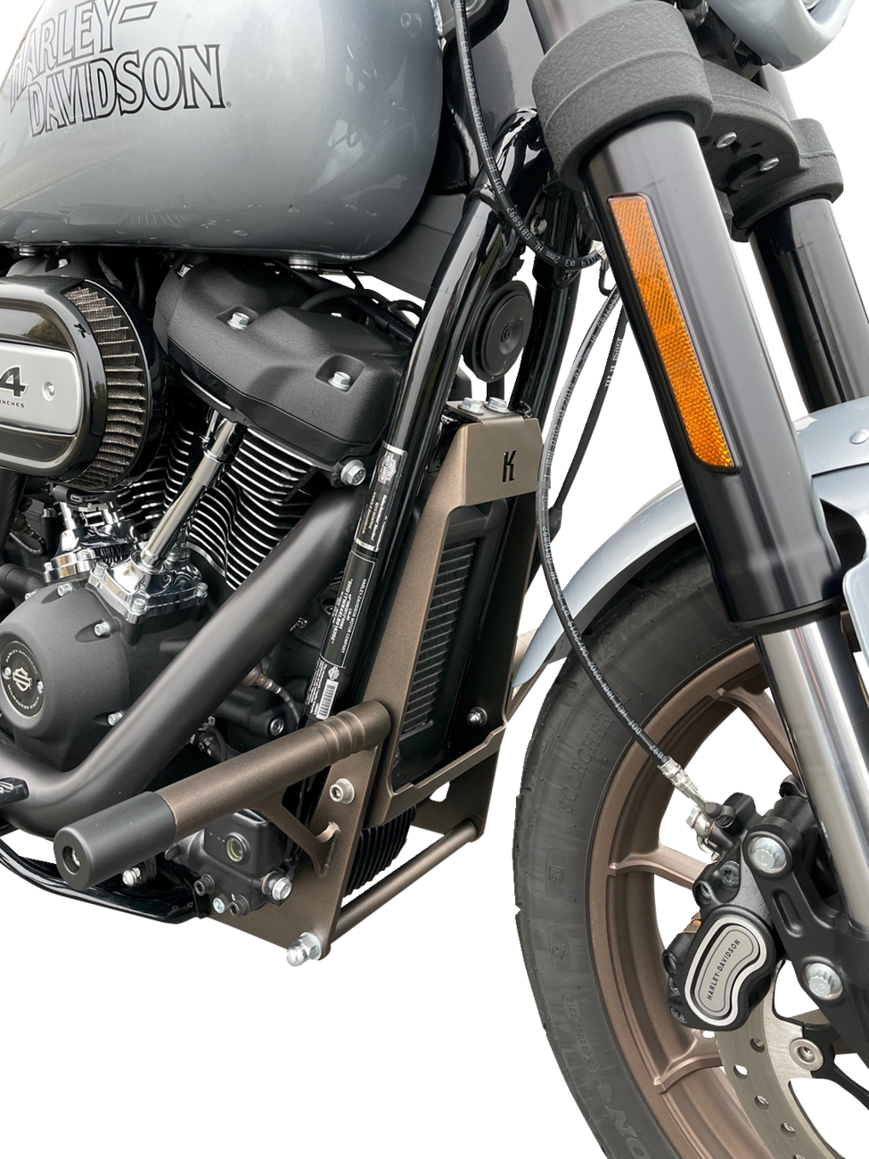 Engine Guards - Front - Bronze - Softail 2018 - 2023