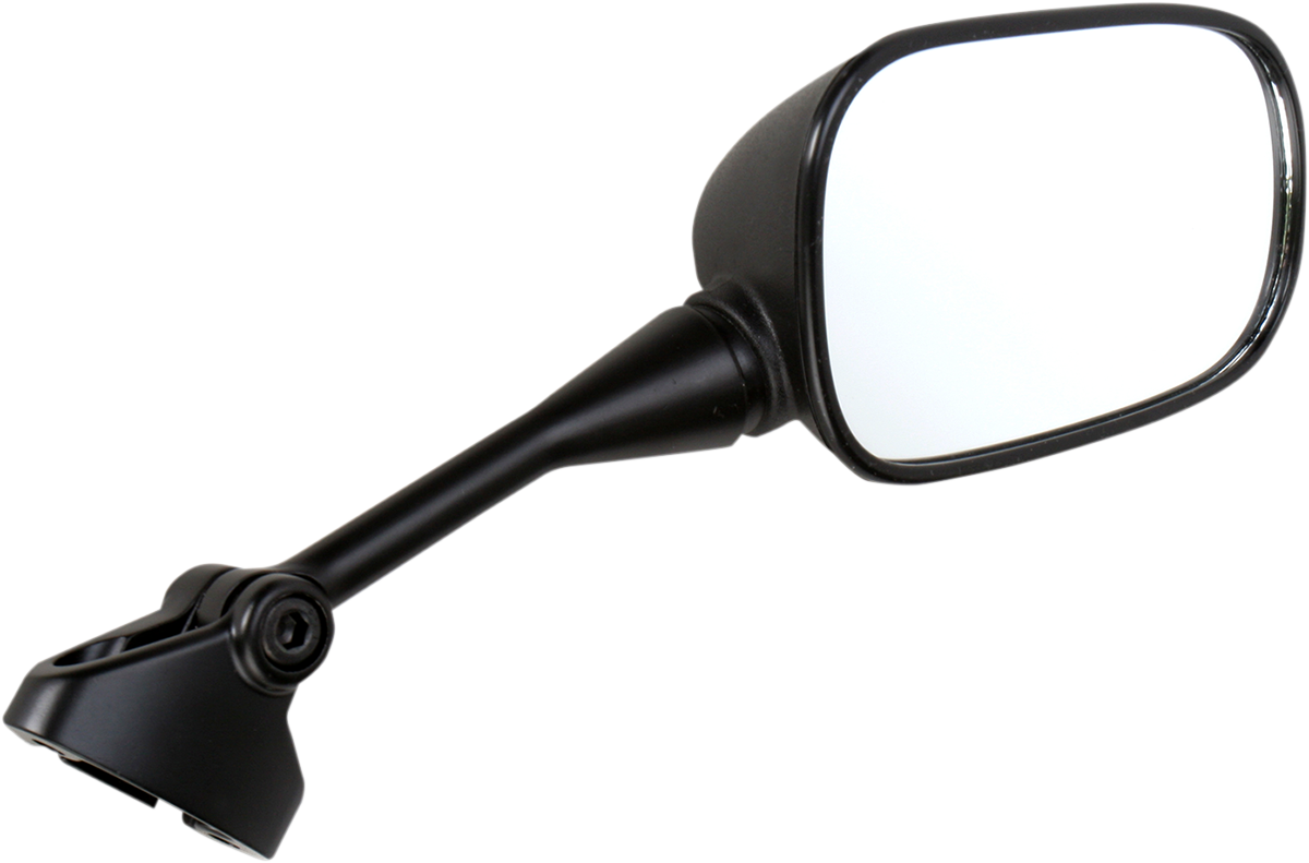 Mirror - Side View - Rectangle - Black - Right 2002 - 2008