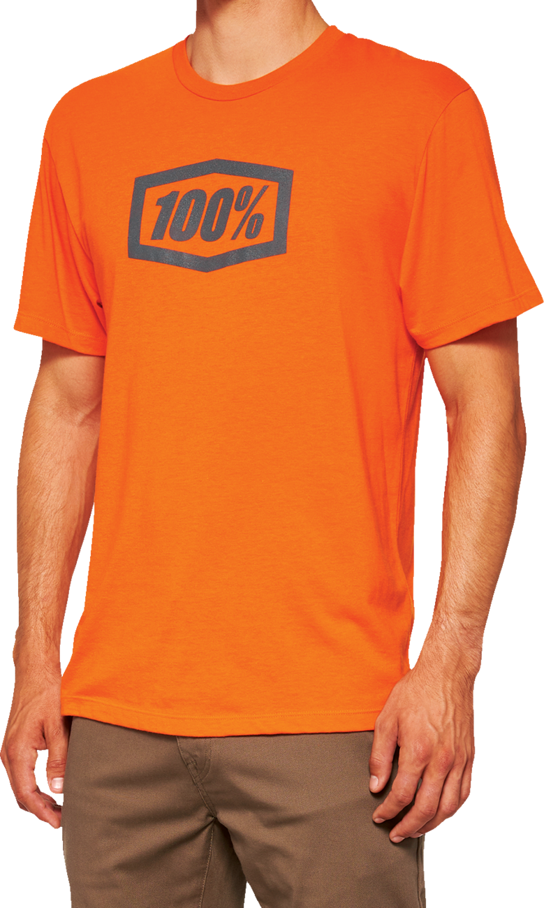 Icon T-Shirt - Orange - Small