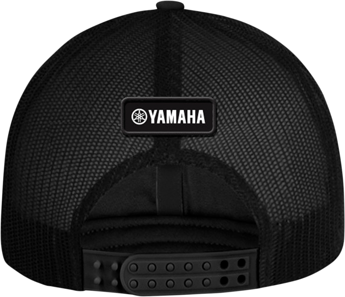 Yamaha Motorcycle Patch Hat - Black