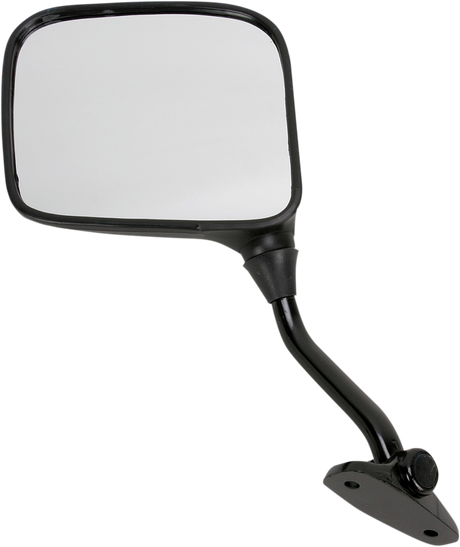 Mirror - Side View - Rectangle - Black - Left 1985 - 1988