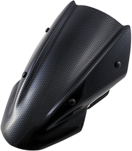 New Generation Windscreen - 13-3/8\" - Carbon - Kawasaki 2017 - 2019