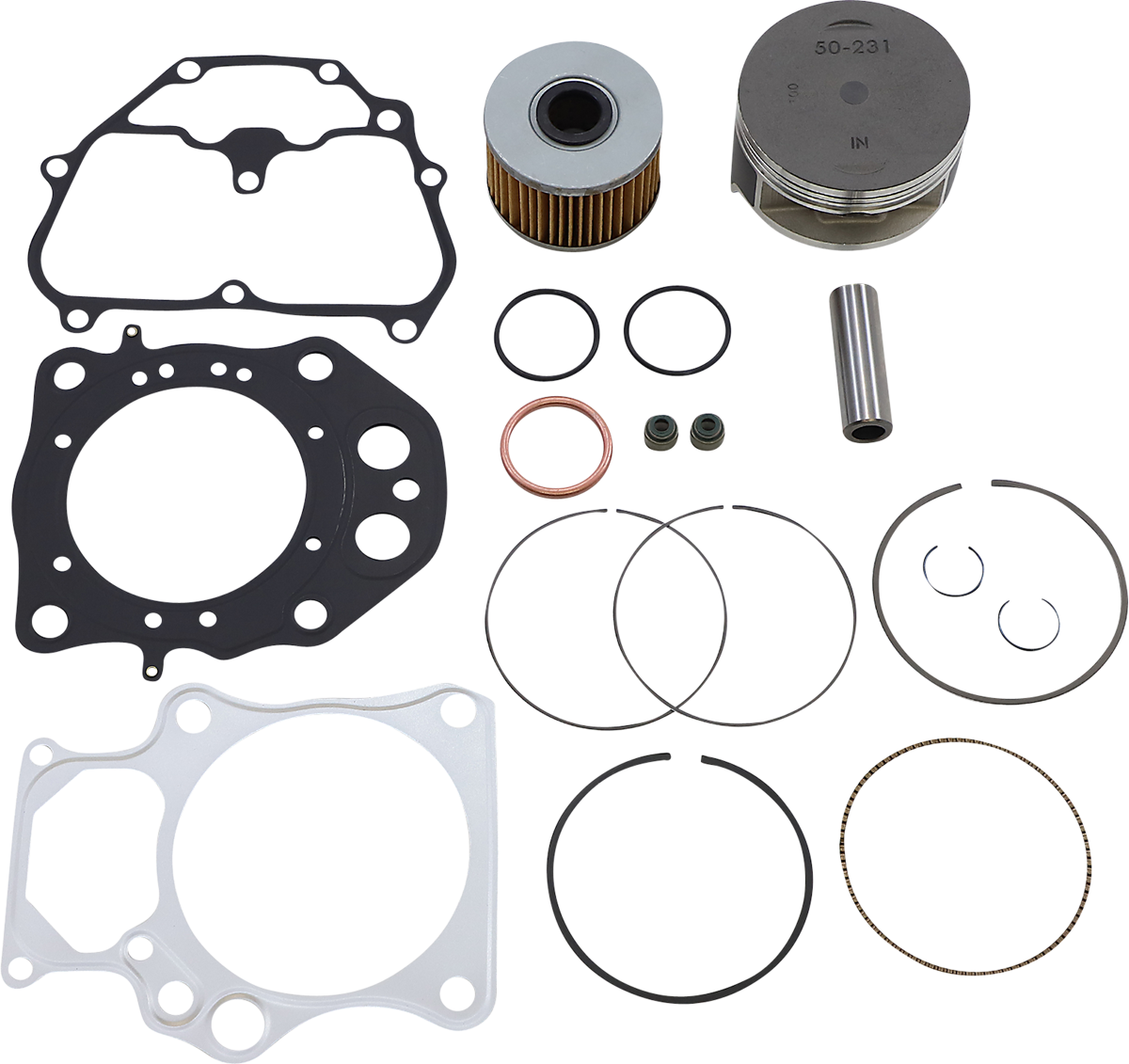 Top End Kit - +1.00 mm - Honda 420 2009 - 2014