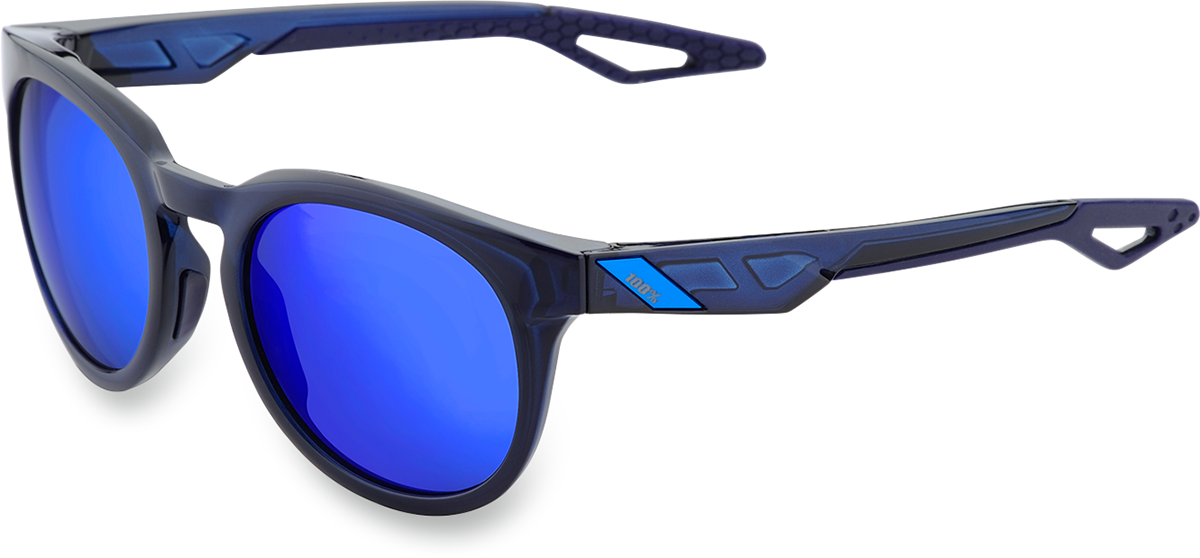 Campo Sunglasses - Blue - Blue Mirror