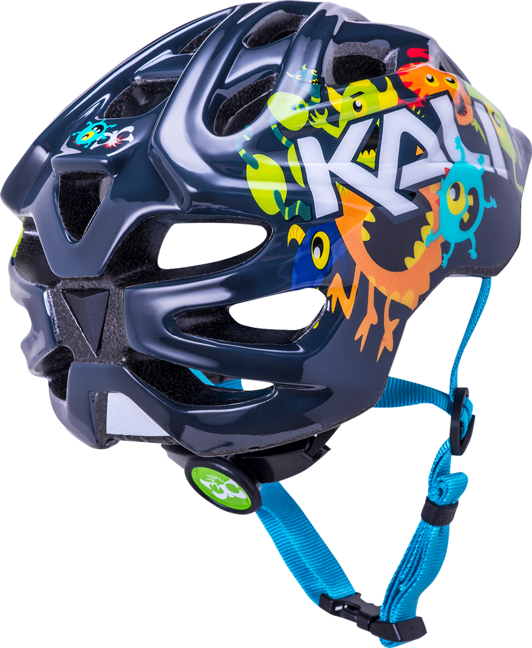 Child Chakra Helmet - Monsters - Black - Small