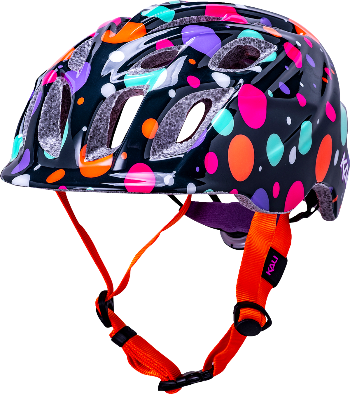 Child Chakra Lighted Helmet - Confetti - Gloss Teal - Small